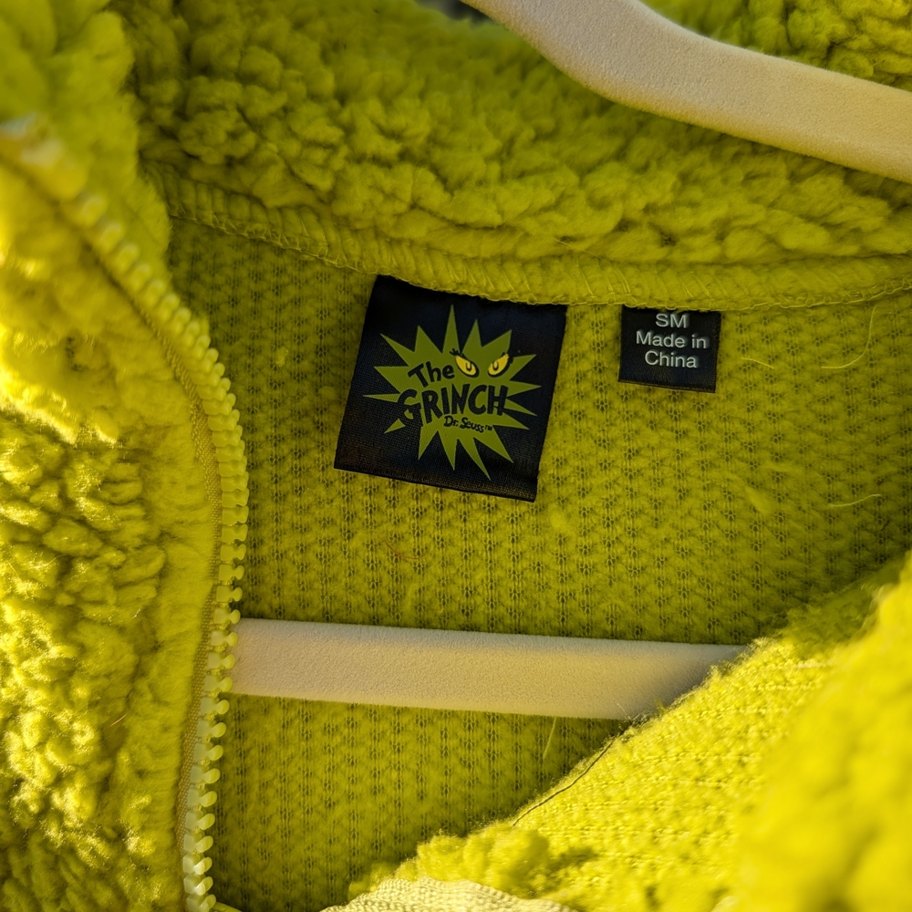 Grinch Fleece Pullover - Picture 3 of 5